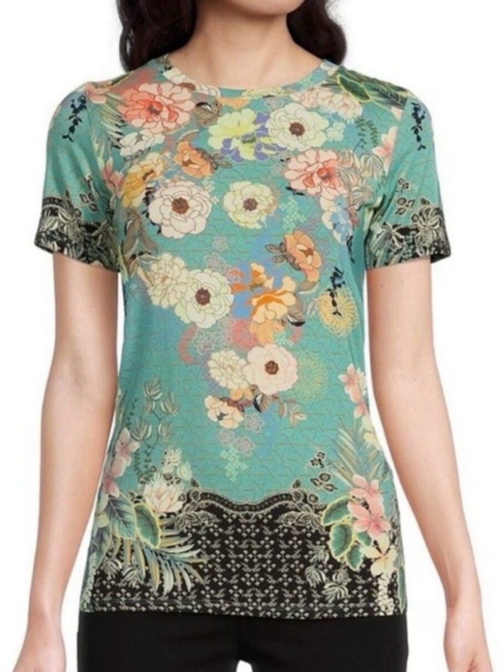 Johnny Was Millay Favorite Short Sleeve Tee size S - Picture 2 of 7